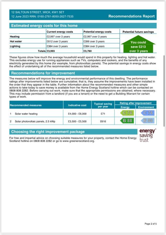 2 Bedroom Townhouse On Nc500, Wick, Highland 威克 外观 照片